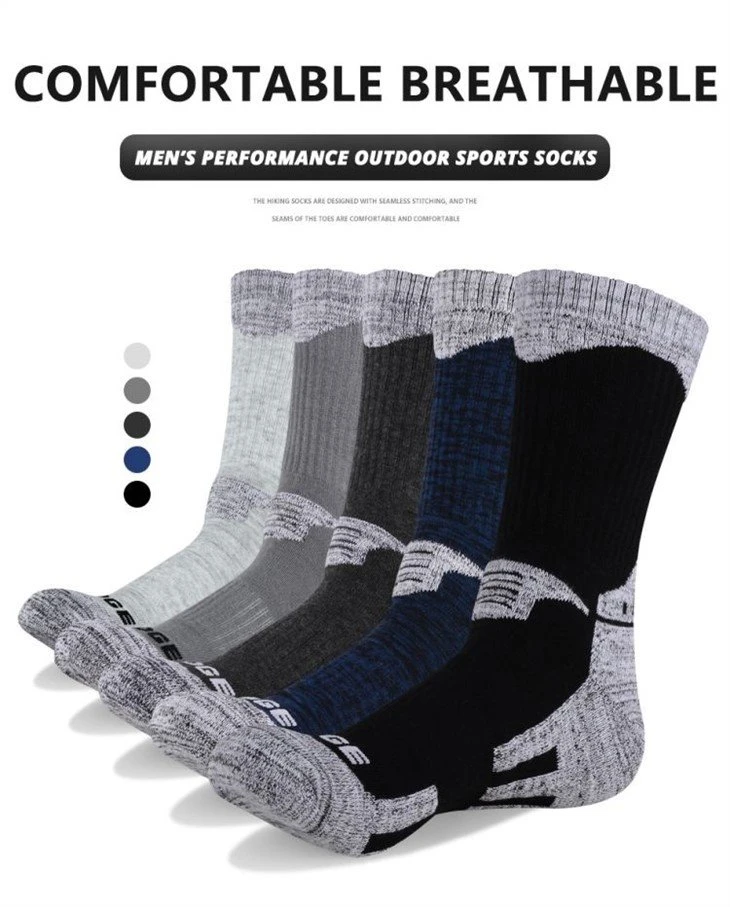 China+comfortable durable men crew work socks+manufacturers