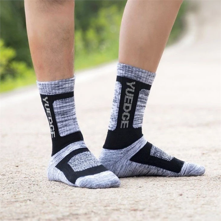 comfortable durable men crew work socks+