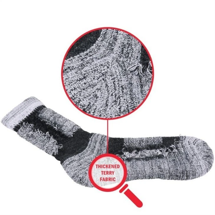 comfortable durable men crew work socks+made in China
