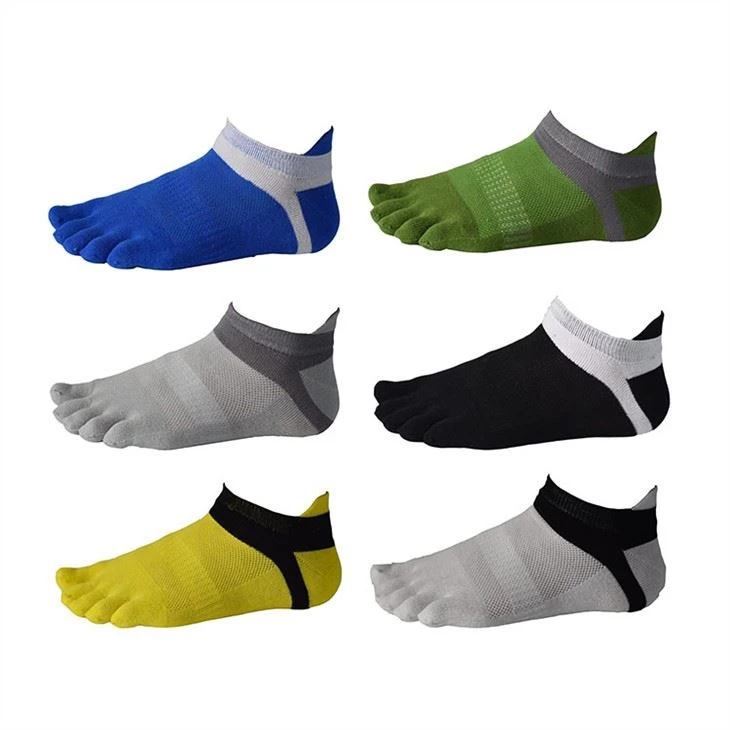 Coolmax Sweat-Absorbent Sports Five Toe Socks