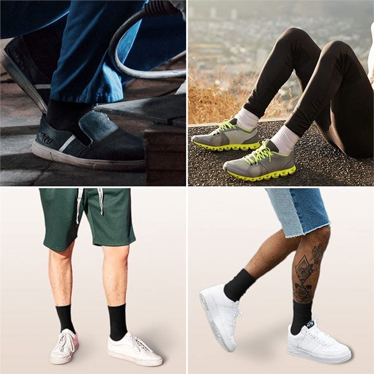 China+cotton crew size Boot socksmanufacturers