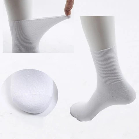 cotton foot crew diabetic socks for men women instock