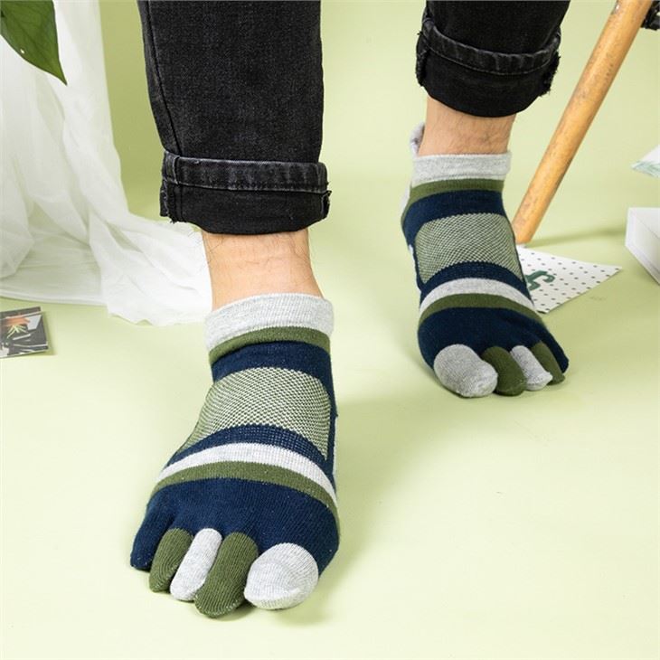 buy+cotton sport ankle toe socks