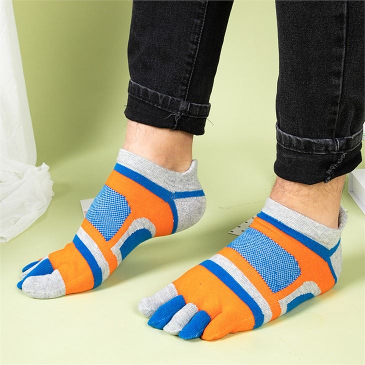 cotton sport ankle toe socks+Free Sample