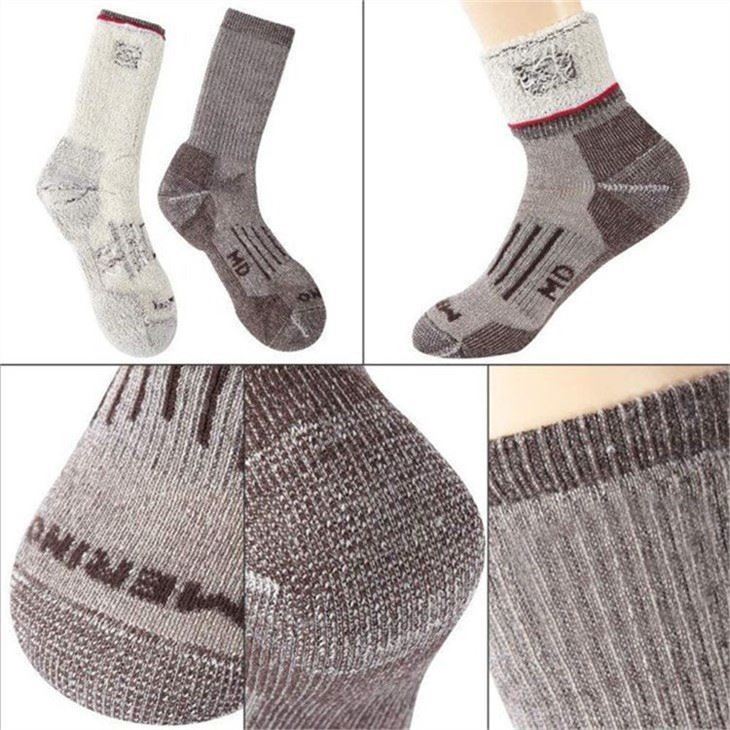 Cushioned Elite wool socks in stock(3)