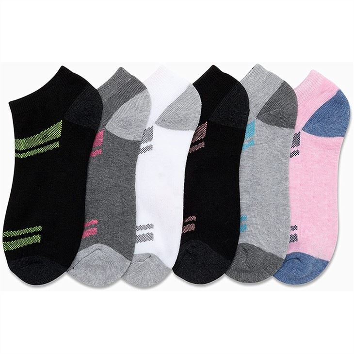 Mesh Breathable Cushioned Performance Low Cut Fashion Women Socks (4)