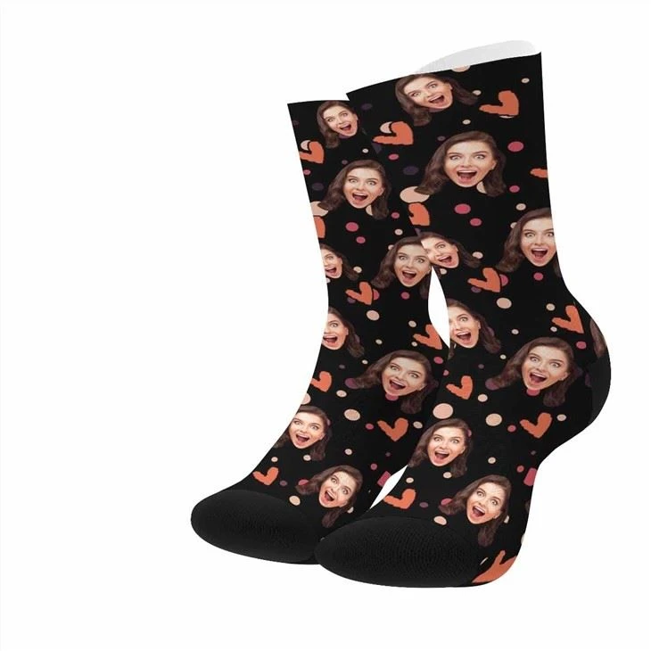 Funny Picture On Socks With Faces Funny Picture On Socks With Faces