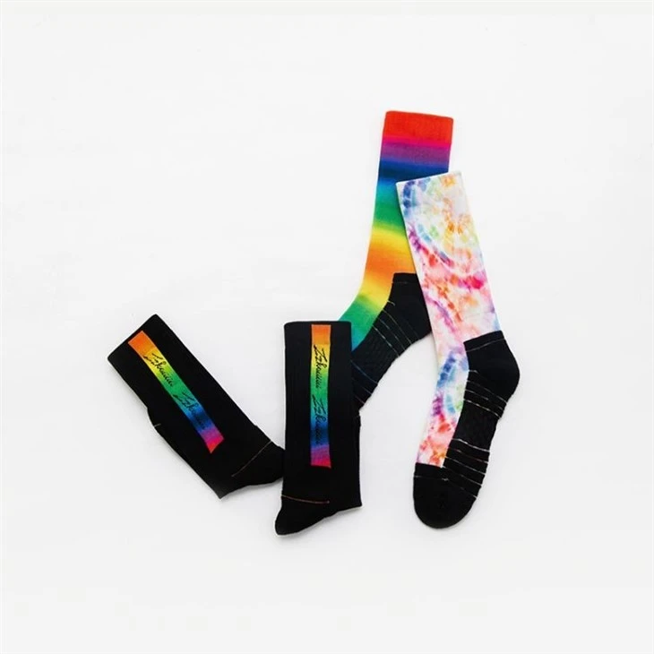 custom print tube sublimation socks made in China 05(1)