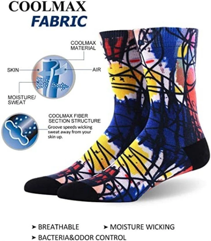 Wholesale custom socks skate socks 3D sublimation 02
