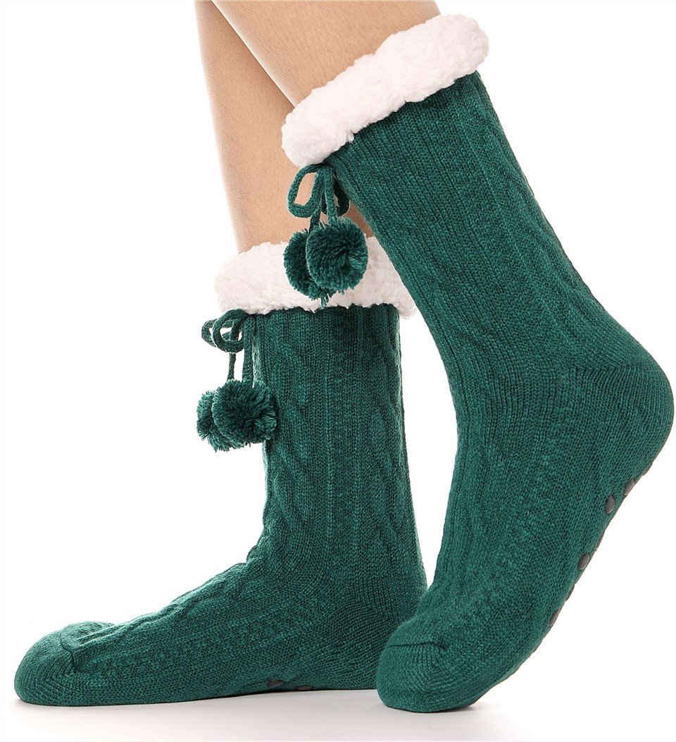 Cute Sherpa Socks For Women