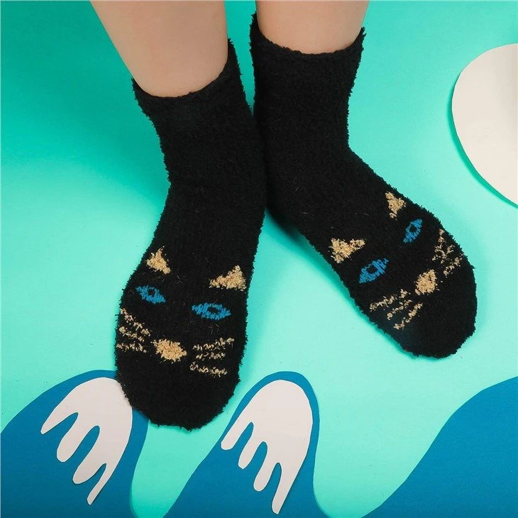 China Fuzzy Socks factory
