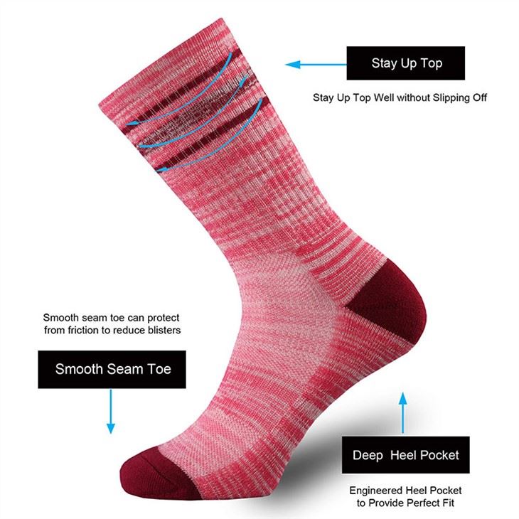 Double Dry Womens Compression Hiking Socks supplier