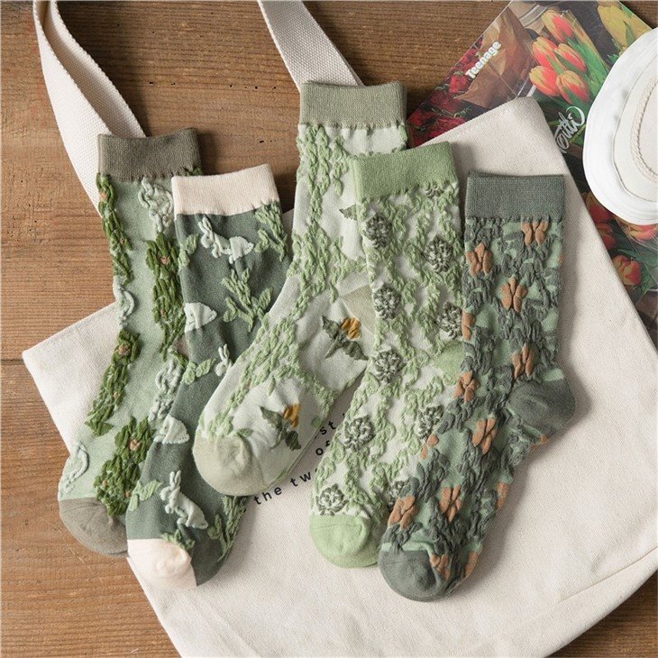 Bulk Durable Hot Sale Fashion Socks For Women And Girls