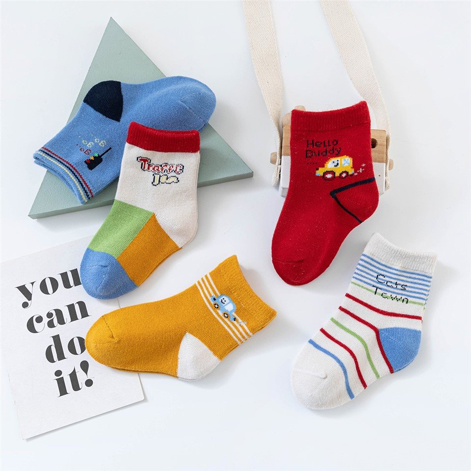 Fashion Boy Kids Cotton Socks
