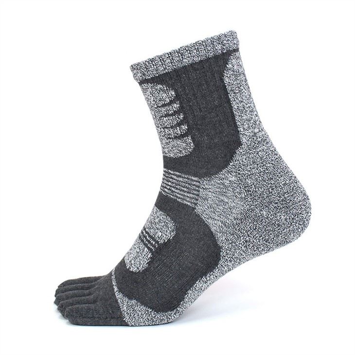 Five-toe non-slip knitted golf socks unisex in stock 06