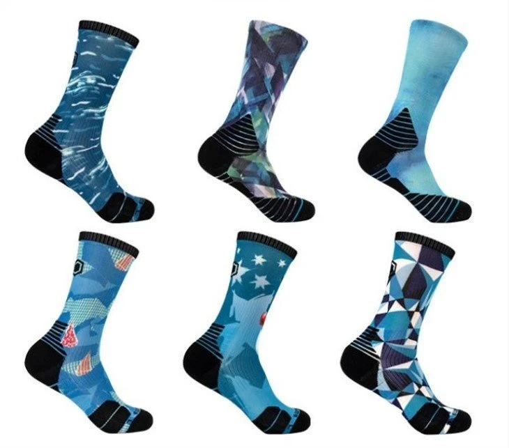 Wholesale Football custom socks 3D sublimation 02