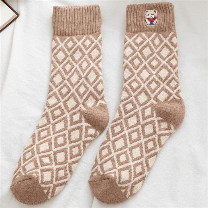 funny crew size Boot socks wholesale