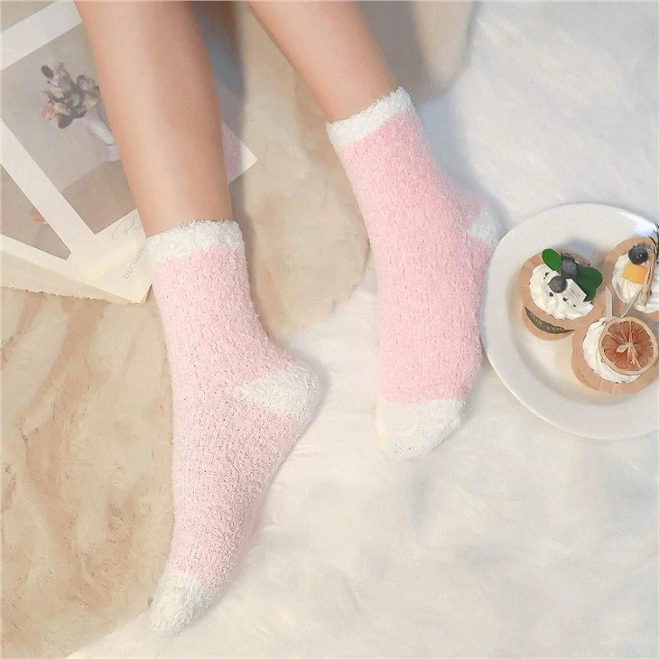 China Fuzzy Socks factory