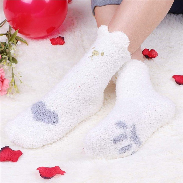 China Fuzzy Socks factory