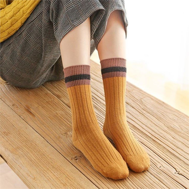 China High-End Merino Wool Socks Women