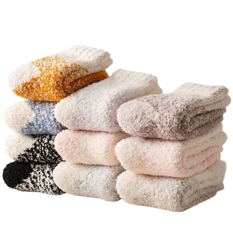 High Quality Fluffy Socks Women