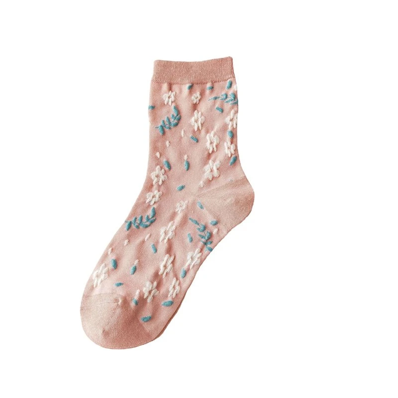 Cute Floral Socks