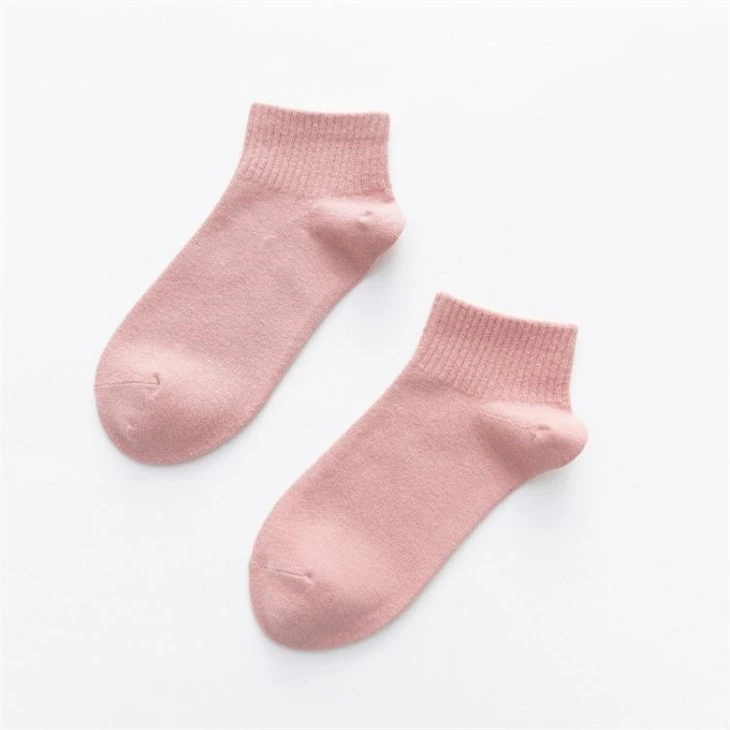 Hot Sale Plain Socks Women Fashion Design factory