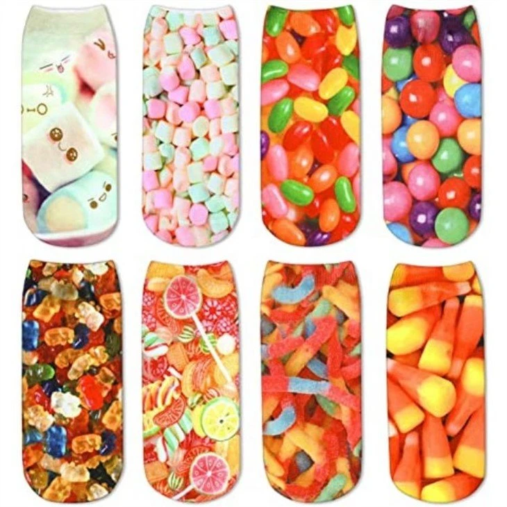 China icecream 3d sublimation printed socks manufactures 03(1)