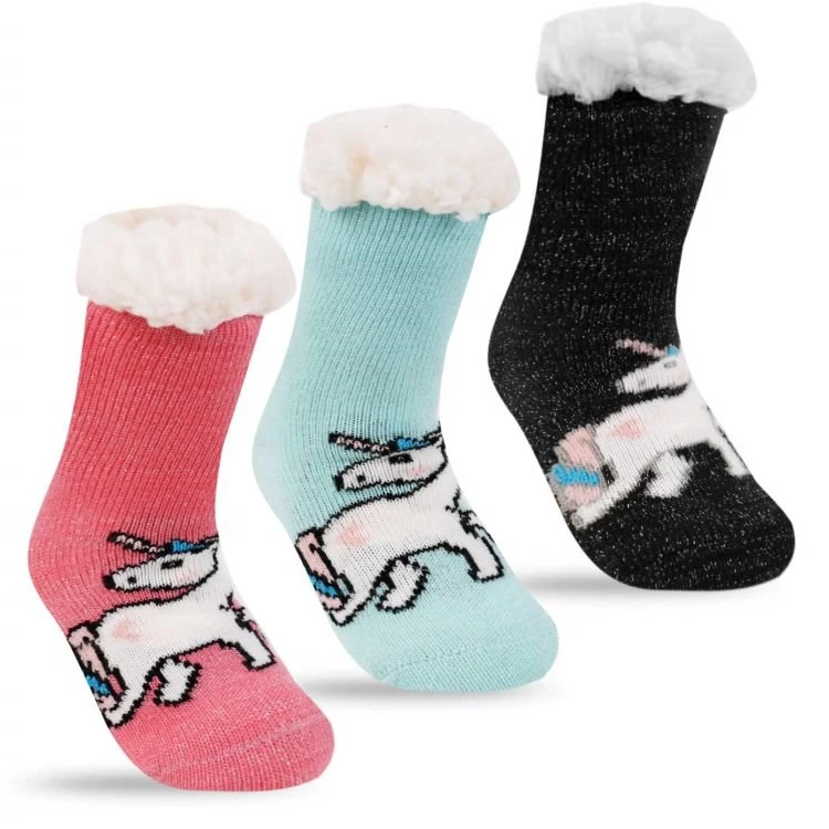 Kids Winter Sherpa Socks