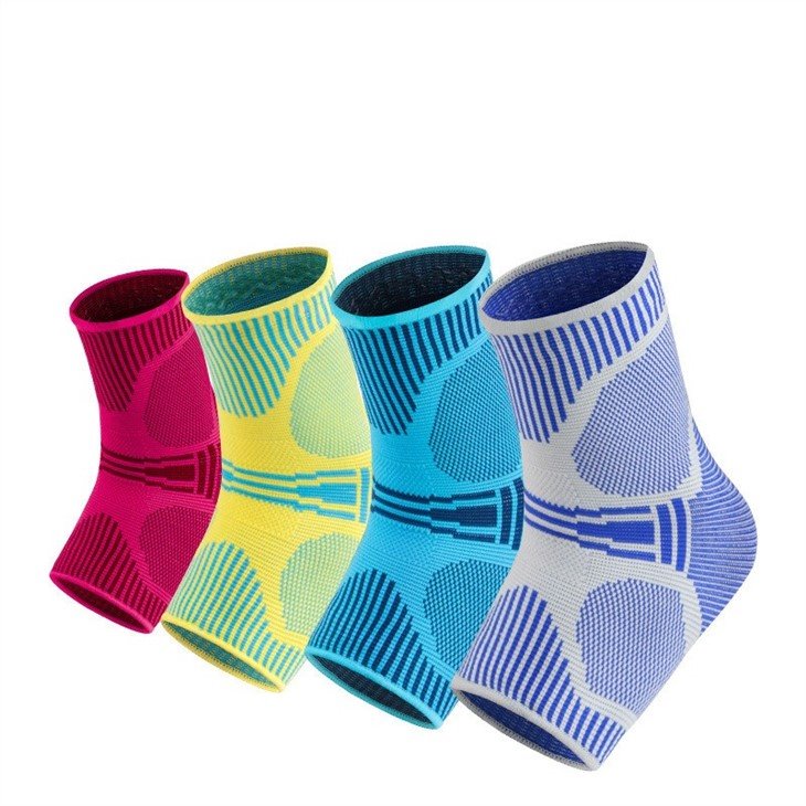 Knitted Ankle Sports Compression Sleeves in stock (3)