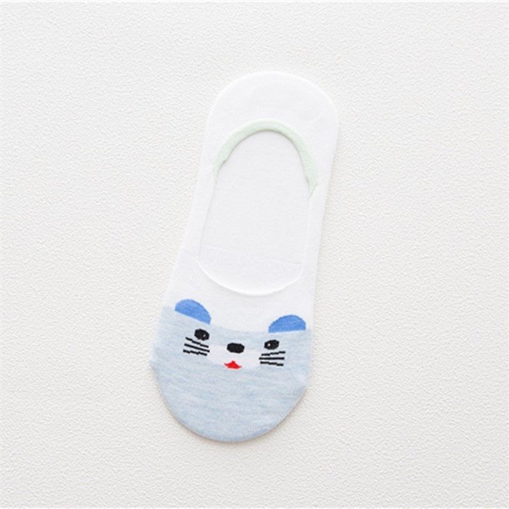 Ladies Cute Animal Pattern No Show Socks For Women in stock