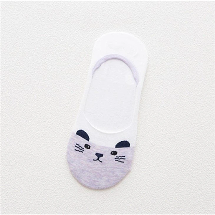 Ladies Cute Animal Pattern No Show Socks For Women suppliers