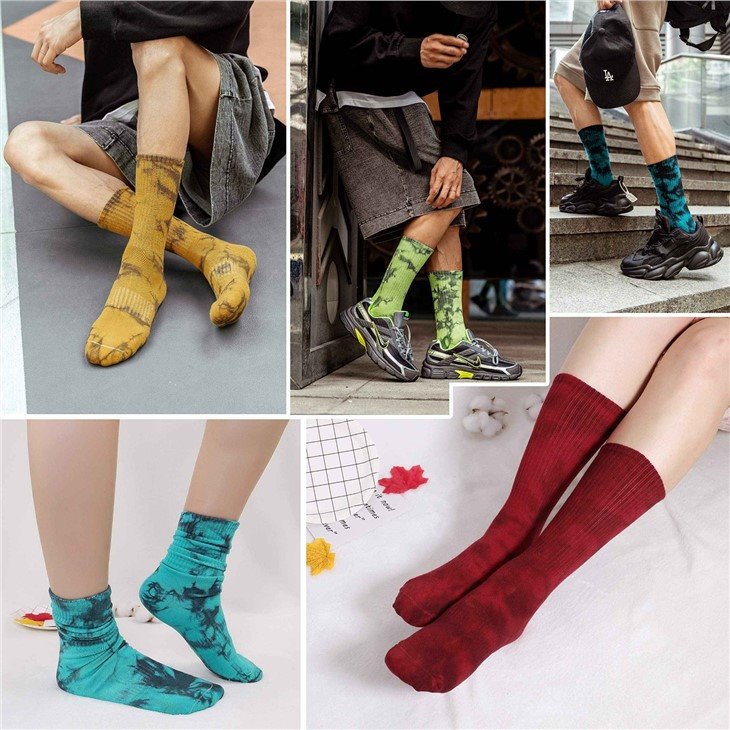 China Tie Dye Socks wholesale