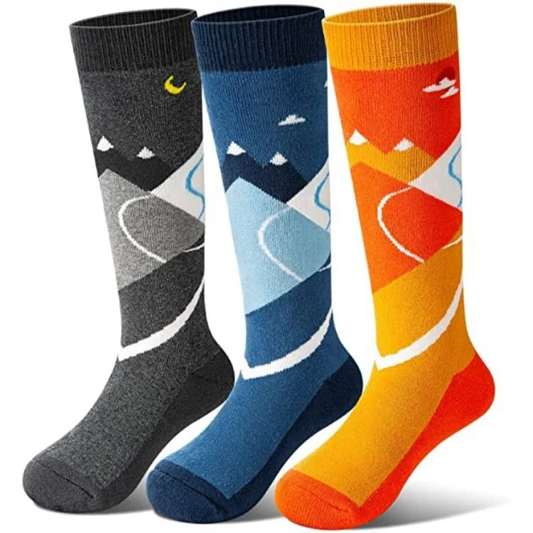 Long Boys Girls Outdoor Thermal Socks