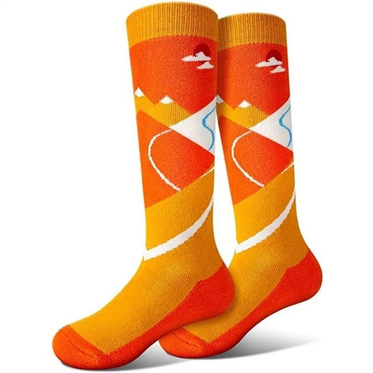 cheap+long boys girls outdoor thermal socks