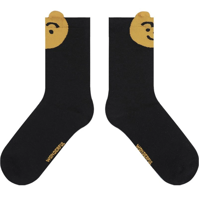 Long Ladies Socks Cute Pattern For Women