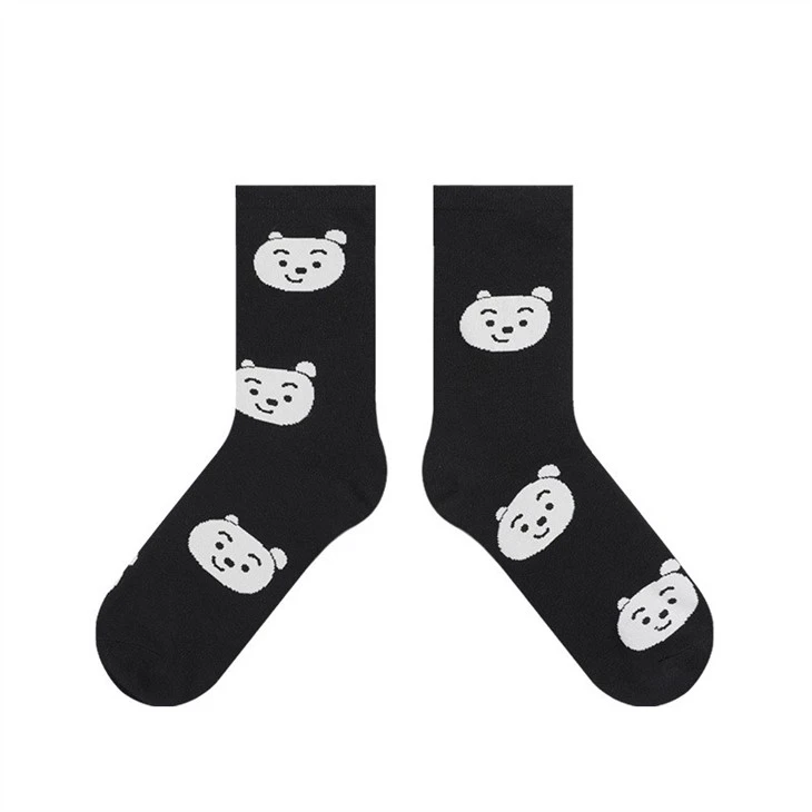 bulk Long Ladies Socks Cute Pattern For Women