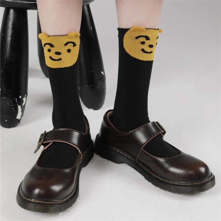China Long Ladies Socks Cute Pattern For Women