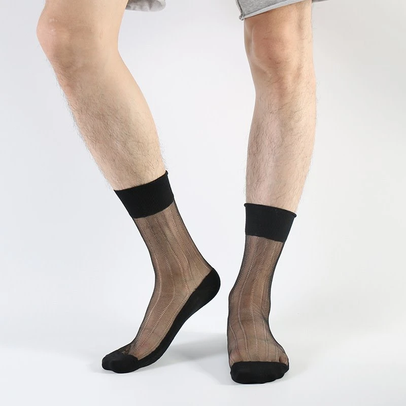 Man Slik Socks Cotton For Summer