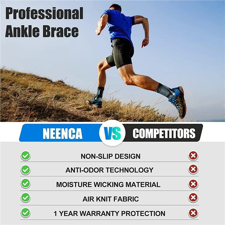 men breathable Ankle Sports Compression Sleeves quotation(4)