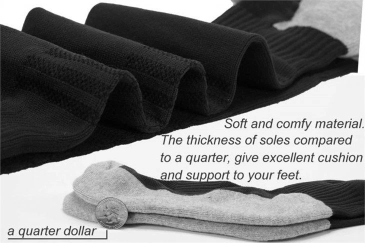 China+men over knee work socks+factory