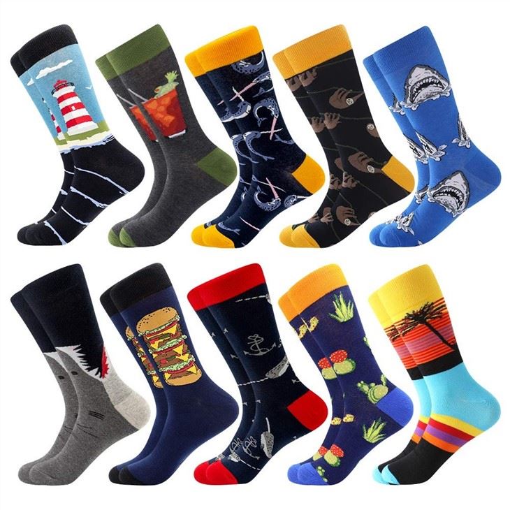 Jacquard Socks in China