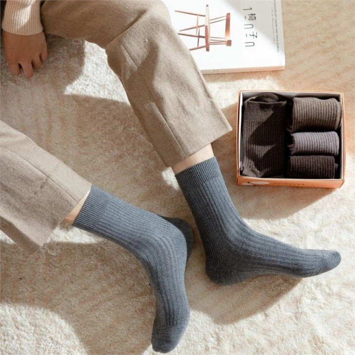 bulk men wool socks with box (2)