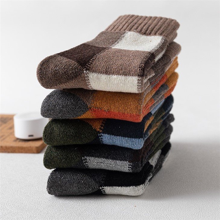 Mens Cushioned Winter Soft Socks bulk