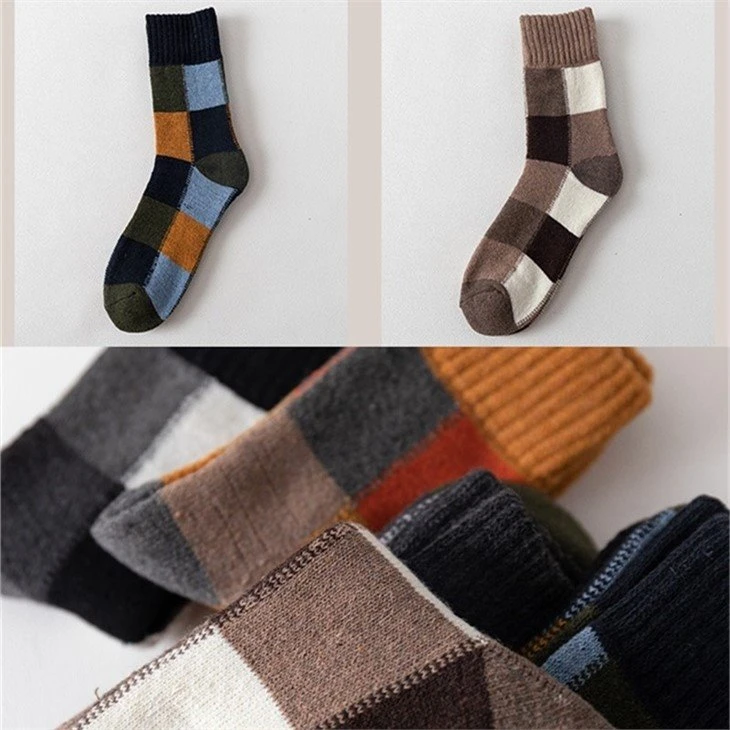 Mens Cushioned Winter Soft Socks in stock