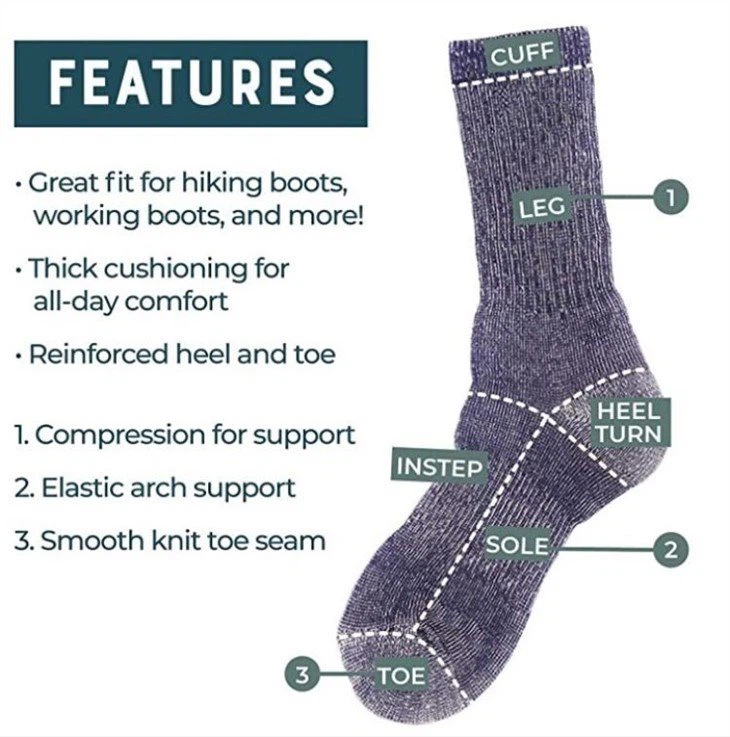 China+mens mid calf work socks+manufacturers