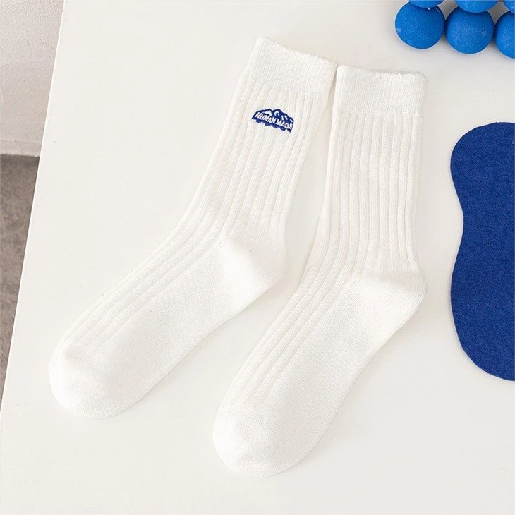 Mens Socks Embroidered Custom Logo bulk