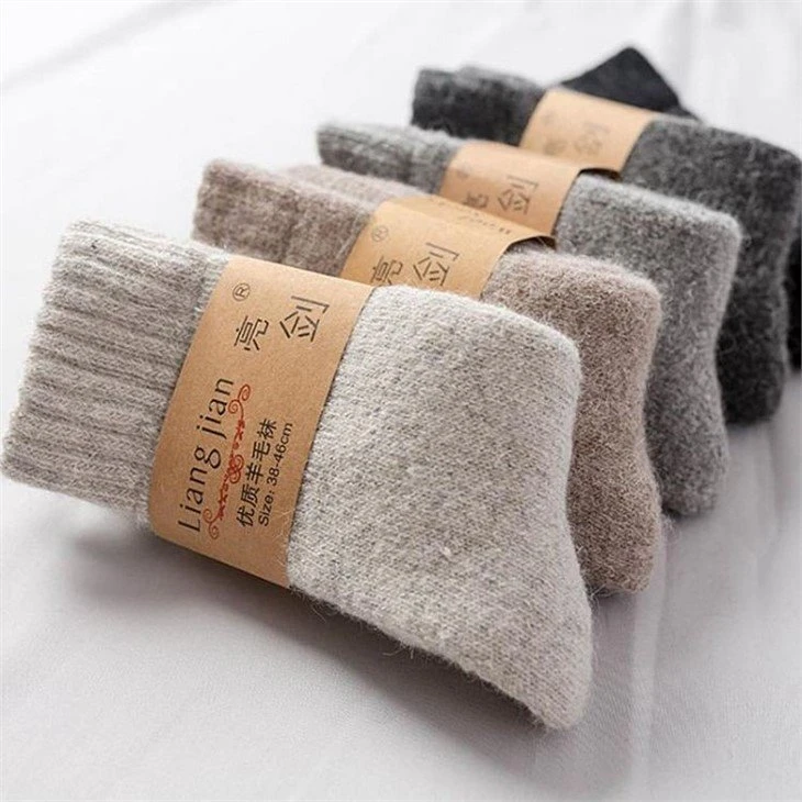 China+mens Steel Toe Boot Work Crew Cotton Cushion Socks+factory