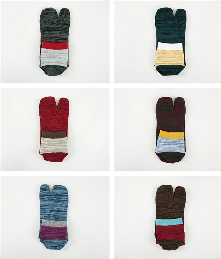 mens two toes sport socks (2)
