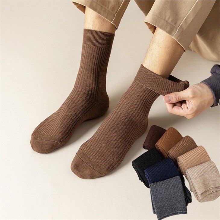 bulk Merino wool men business socks (3)